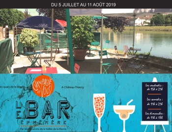 BAR EPHEMERE CHAMPAGNE ET VOUS 2019